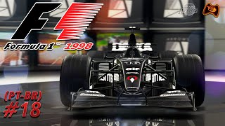 F1 1998  MODO CARREIRA  GRANDE PRÊMIO DA BÉLGICA PTBR [upl. by Jochebed]