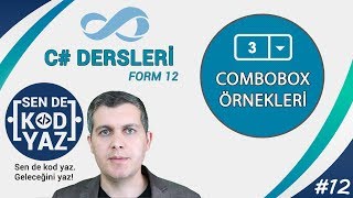 12C Combo Box Örnekleri selectedindexchanged kullanımı C Form Dersleri [upl. by Anastasio]