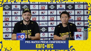 KBFC VS HFC  ISL 10  PreMatch Press Conference  Kerala Blasters [upl. by Baldridge462]