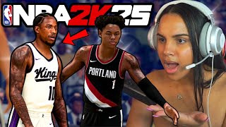 NBA 2K25 EARLY GAMEPLAY  PORTLAND TRAILBLAZERS VS SACRAMENTO KINGS NBA FULL GAME [upl. by Lu]