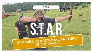 Traditional Archery Rendezvous at Sawmill archery Traditional [upl. by Sitnalta]