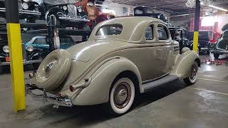 Fantastic Very Original 1936 Ford 5 Window Coupe For SaleFlathead MotorRumble Seat [upl. by Boynton250]