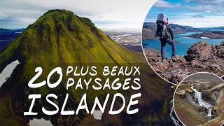 TOP 20 des plus beaux paysages dIslande  Notre sélection [upl. by Arihday]