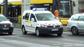 Berlin BVG Betriebsaufsicht PKW  Berlin public transit emergency car responding GER  962016 [upl. by Siward]