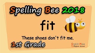 1st Grade Spelling Bee Training Video [upl. by Anes]