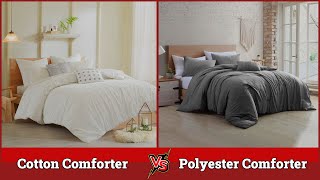 Cotton vs Polyester Comforter [upl. by Layol]