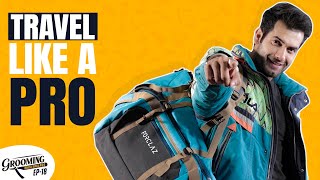 6 Travel Essentials for Men  How To Pack Like A Pro  Grooming Masterclass Ep18 [upl. by Lion]