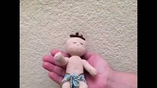 Niño Dios tejido a crochet con técnica amigurumi [upl. by Joshi569]