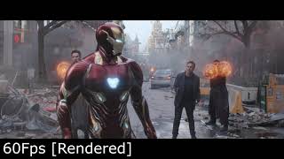 Ironman suitup Infinity War 24fps vs 60fps comparison [upl. by Barra]