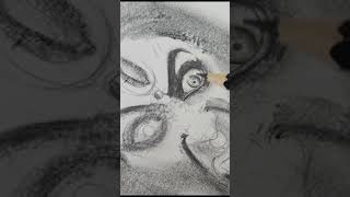 kaliartdrawing shortvideo shortfeed palashswar6276 [upl. by Swihart706]