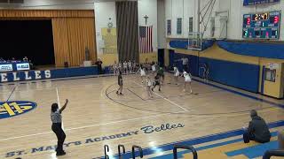 White vs Costa  Palisades Tournament 11192024 at St Marys HS 1st Qtr 2nd 4 min [upl. by Annah]