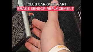 Club car golf cart brake sensor replacement automobile mechanic shop golfcarts mechanicshop [upl. by Gretal]