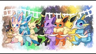 For Oliver Paw Eeveelutions AMV  Rather Be [upl. by Oloap]