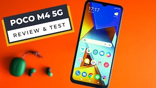 POCO M4 5G Review A Budget 2022 Smartphone Meets MidRange Features [upl. by Aihsenrad]