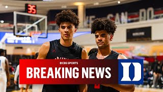 Toprated Boozer Twins make their college commitment  Instant Reaction [upl. by Arytal]