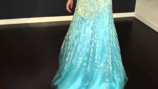 Aline Floor Length Prom Dress 92002  Jovani [upl. by Vaientina763]