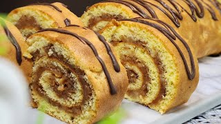 Apple roll with cinnamon A recipe from the collection of autumn desserts [upl. by Ademla]