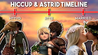 The Entire Timeline of Hiccup amp Astrids Relationship [upl. by Doolittle260]