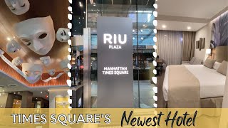 Times Squares Newest Hotel  Hotel Riu Manhattan Times Square Hotel Tour [upl. by Gowon]