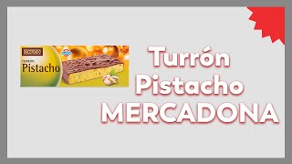 Turrón Pistacho HACENDADO Mercadona  NOVUM [upl. by Nahgrom]