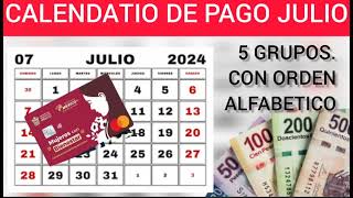 MB CALENDARIO DE PAGO JULIO AGOSTO 2024 5 GRUPOS CUAL ES EL TUYO❓🧐💲💳💵 [upl. by Enowtna]