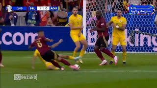 Youri Tielemans Goal Assist By Lukaku Belgium Vs Romania 10 UEFA Euro 2024 Extended Highlights [upl. by Alikee419]