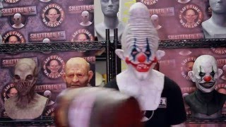 Freakshow the Clown Silicone Mask movement video by Shattered FX [upl. by Benedetta]