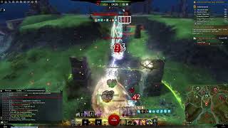 Catalyst solo roaming GW2 WvW Roaming  thief one shot [upl. by Noslen]