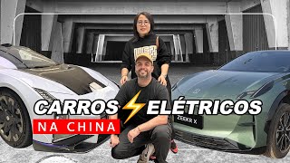 CARROS ELÉTRICOS NA CHINA  VLOG [upl. by Norvun]