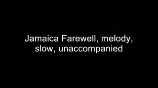 Jamaica Farewell  MELODY for ukulele practice needs accompanying tab [upl. by Windy413]