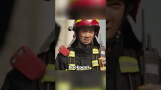 Firefighters sweetly help students retrieve their summer homeworkfuturelink movie [upl. by Adnohsek583]