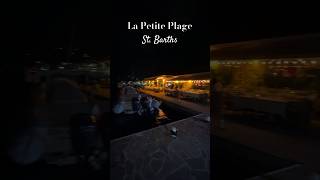 La Petite Plage Restaurant St Barths travel stbarts restaurant [upl. by Enelia]