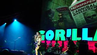 Gorillaz Dare Live O2 Arena London 16 November 2010 [upl. by Aroel]