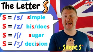 English Pronunciation  The Letter S  5 Ways to Pronounce S in English [upl. by Nally]