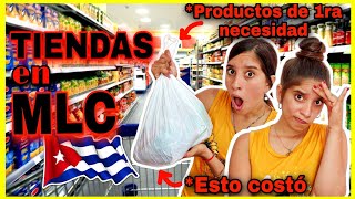 ASÍ están las TIENDAS CUBANAS🇨🇺 2022 Tiendas MLC Cuba😮‍💨 Comprando productos de primera necesidad🥵 [upl. by Mimajneb422]