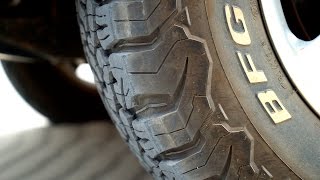 BF Goodrich AllTerrain KO2 tire review [upl. by Maxantia]