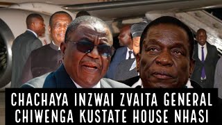 Chachaya inzwai Zvaita General Chiwenga kuState House nhasi [upl. by Aynna]