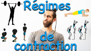 Les différents régimes de contraction musculaire [upl. by Barsky]