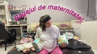 Ce am pregătit pentru geanta de maternitate la a 4a Naștere  Bagaj pentru maternitate [upl. by Lusa]