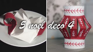 5 bricolage de noel decoration DIY [upl. by Mason]