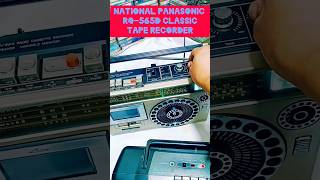 Panasonic tape recorder rq565d radio recorder performance👌viral videoYouTube videoold radiovint [upl. by Noyk]