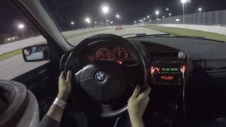 How to quotdriftquot a quotSTOCKquot E36  INCAR GOPRO [upl. by Asiel]