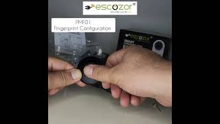 Escozors PMF01 Fingerprint DrawerCabiner Lock Fingerprint Configuration Process [upl. by Dranek]