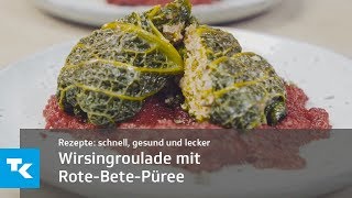 Wirsingroulade mit RoteBetePüree [upl. by Cud832]