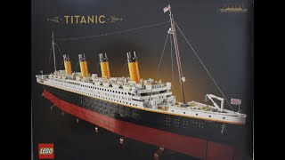 Montage en image du Titanic Version Lego  Troisième et dernière partie [upl. by Bardo]