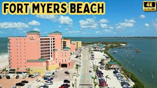 Fort Myers Beach  Bowditch Point Aerial View [upl. by Aicelav]