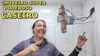 COMO FAZER UM CHUVEIRO SUPER PODEROSO CASEIRO [upl. by Aloivaf]