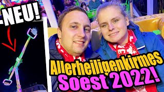 Die Kirmes Neuheiten amp Highlights  Allerheiligenkirmes Soest 2022  Vlog 334 [upl. by Ching]