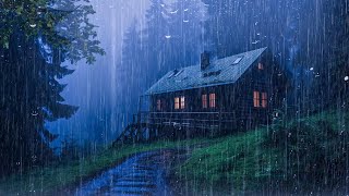 Perfect Rain Sounds For Sleeping And Relaxing  Rain And Thunder Sounds For Deep Sleep Relax ASMR [upl. by Florella]