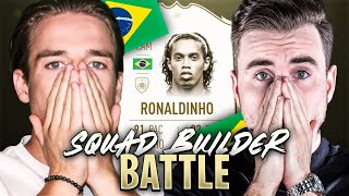 SQUAD BUILDER BATTLE vs PASKIE  🇧🇷ICON RONALDINHO [upl. by Alius]